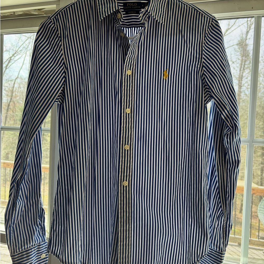 Polo by Ralph Lauren women’s  Blue Striped Shirt